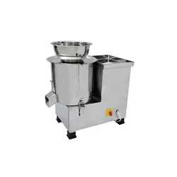Commercial 60 kg/hr Vegetable Chopping Machine with 1HP Motor, Stainless Steel Body